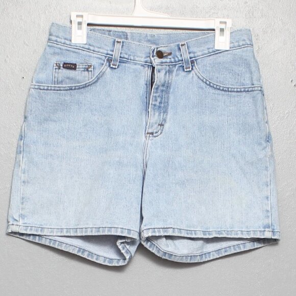 Vintage Pants - Riders vintage light wash denim high rise mom shorts